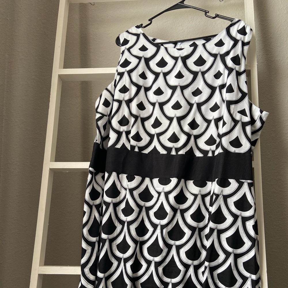 Black and White Dress
